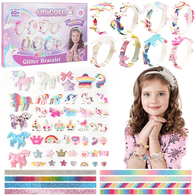 Making Wristband Toolkits for Girls Aged 5-12 - Creating Craft Toys for Birthday Gifts - Classroom Prizes, Party Activities
