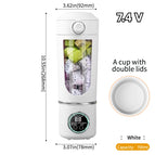 White 700ML with Lid