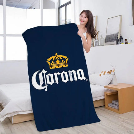 Corona Extra Beer Microfiber Beach Towel Absorbent Quick Dry Soft Yoga Swimming Resort Mountain Climbing Towel