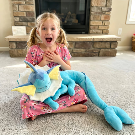 Surprising gift Pokemon Collectible Eevee Evoli Sleep Plush Vaporeon Pikachu Peluche Flareon Sprigatito Stuffed Toys Soft Doll