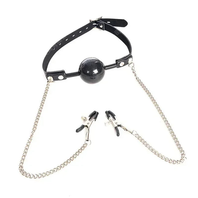 Bondage Harness Belt Fetish Sex Toys For Couples Oral Fixation Stuffed Open Mouth Gag Bite Gags Adult Games Slave Bdsm