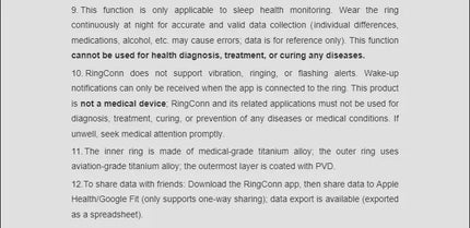 RingConn Gen 2 Smart Ring, the world's first ultra-thin smart ring with sleep apnea monitoring