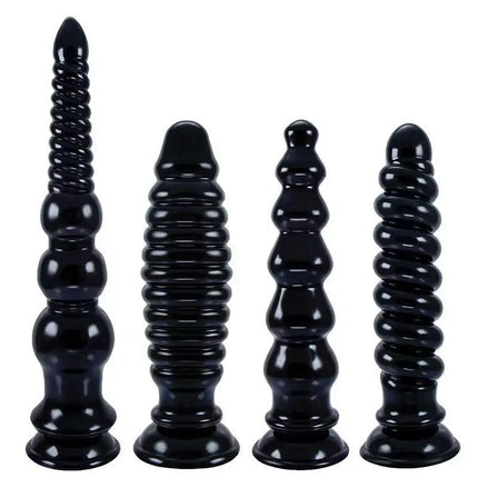 Big Thread Anal Plug Dildos For Men Butt Plug Adult Sex Toys for Women Men Prostate Massage Vaginal Spiral Anal Stimulation