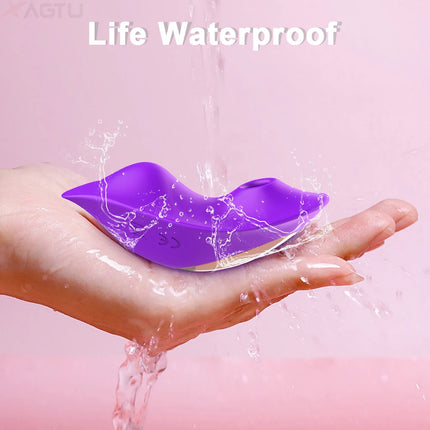 APP Sucking Vibrator Female Bluetooth Sucker Clitoris Stimulator Adult Goods Sex Toy for Women 's Panties