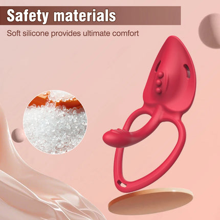 Wearable Panty Vibrator Sex Toys for Women Clitoral Stimulator Penetration Vibrator APP Control Penis Ring for Couple Women Men