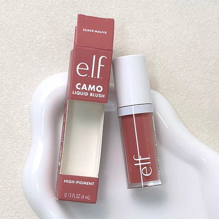 Elf Blush for Lips Cheeks Smooth Liquid Blush Two-ended Lipstick Lip Gloss Long-lasting Makeup Pink Primer for Pore Minimization