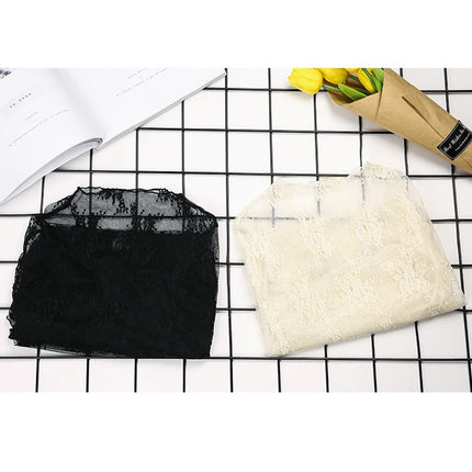 Sexy Black Hollow Out Mesh T-Shirt Transparent Mesh Female Tops Long Sleeve Basic Shirts SeeThrough Turtleneck Women Tshirts