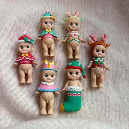 Sonny Angel Mini Figure Christmas Series  Sold as a set  No box No bag  Blind Box