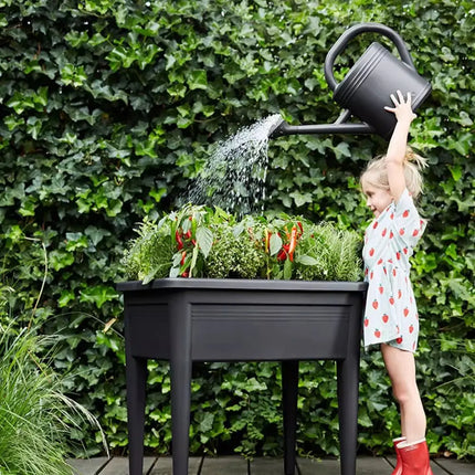 1L/2L Watering Can Pot Plastic Garden Plants Plants Sprinkler Large Capacity Long Mouth Watering Device for Hanging Baskets