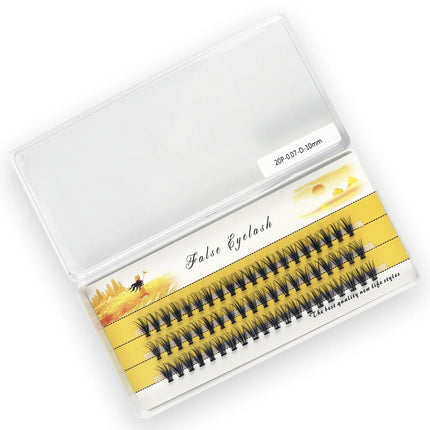 20/30D Mink Eyelashes Natural Eyelash bunches 1 box/60 bundle 3D Russian individual Eyelash Cluster Makeup Tool Lashes Wholesale