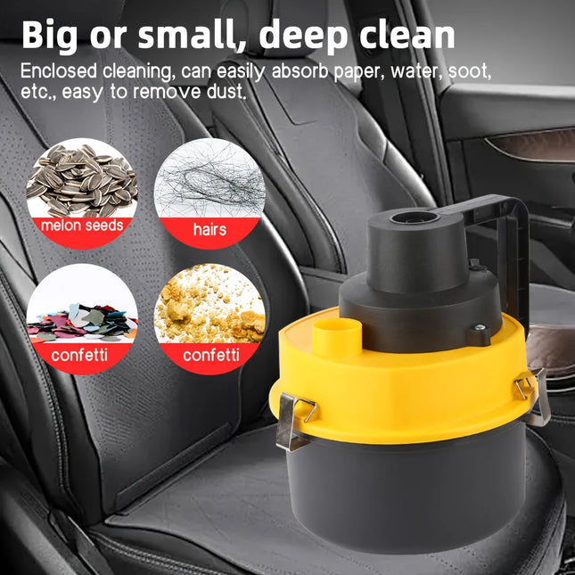 Multifunctional Dry/Wet Vacuum Cleaner DC 12V 60W High Power Portable Car Vacuum Cleaner Universal Cleaning Appliance