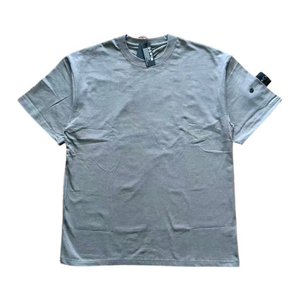 2026 Compass Patch Badge Men's T-shirt Italian Luxury Brand Style 3 Labels All Cotton Men's Crew Neck Short Sleeve Summer Tops