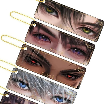 Handsome Caleb Sylus Xavier Zayne Rafayel Love and Deepspace Eye Acrylic Desk Display Ornament Peripheral Accessories Pendant
