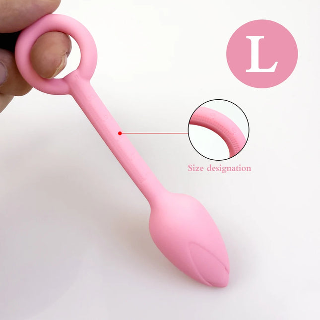 1pc, Silicone Vaginal Dumbbells Flower Shape With Scale Vaginal Muscle Training Ball Anal Plug Butt Plug Adult Sex Toys