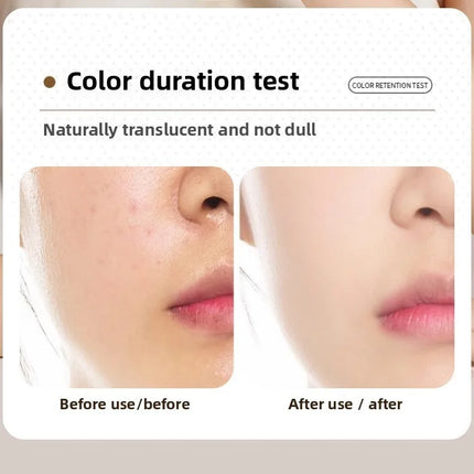 2-in-1 Foundation Stick - All-in-one coverage, waterproof and long-lasting, natural finish, suitable for all skin tones.