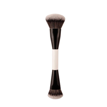 1pc Double ended Angled Foundation Makeup brushes multifunctional Blush Make up brush wood handle cosmetic tool Mari F4
