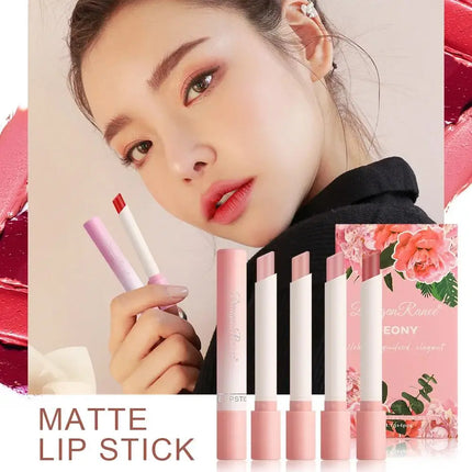4PCS Velvet Matte Lipstick Set Long Lasting Waterproof Non Stick Lip Makeup Creative Cigarette Design Sexy Beauty