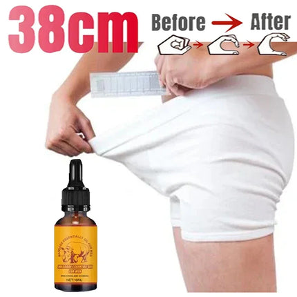 Increases size dilates blood vessels for extended time male essential oil
