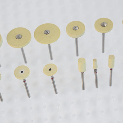 10Pcs High Quality Dental Ceramic Diamond Polishing Burs for Dentist Lab Quick Polishing Zirconia Porcelain Crown Tools