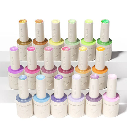 VENALISA 10ml Nail Gel Polish 108Colors HEMA/TPO Free UV LED SoakOff Long Lasting High Gloss Base TopCoat for Salon DIY Manicure