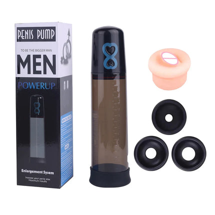 Electric Penis Pump for Men Penis Enlargement Extender Male Masturbator Dick Vacuum Pump Penis Trainer Adult Sex Toy