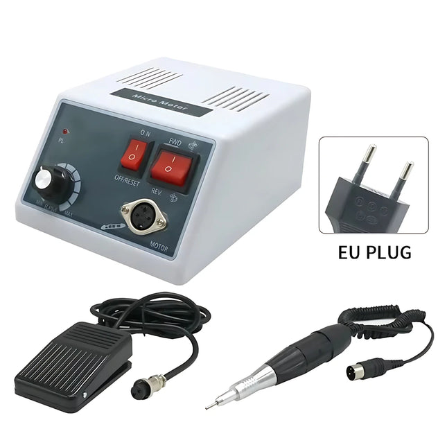 Marathon Micromotor Dental Lab Equipment E TYPE 35000 RPM 18 102 204 Handle Polishing Handpiece Electric Motor Dentist Set