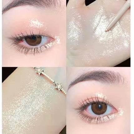 Eyes Brighten Concealer Contour Stick Eyeshadow for Girls Women's Cosmetic Lie Silkworm Pen Natural Highlight Makeup Toiletry
