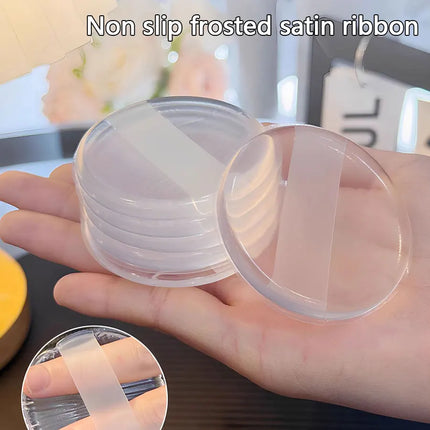 1pcs，Transparent silicone powder puff, super soft jelly air cushion powder puff, dry and wet sunscreen liquid foundation puff