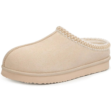 Pallene Winter Fluffy Slippers For Women Men Memory Foam Anti-slip Indoor Slides Cotton Slides Furry Warm Comfy House Slippers