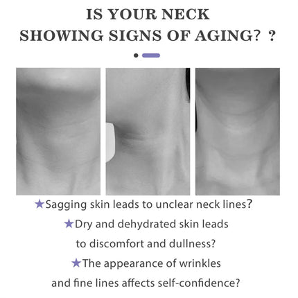 Instant Wrinkle Remover Neck Cream Anti Aging Firming Lifting Fade Fine Lines Whitening Moisturizing Brighten Tighten Skin Care