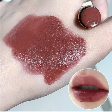 Silky Glossy Lipstick Gege Bear Pump Lips Moisture Water Bomb Comfortable Ultra Sheen Non-Stick Cup Lip Balm