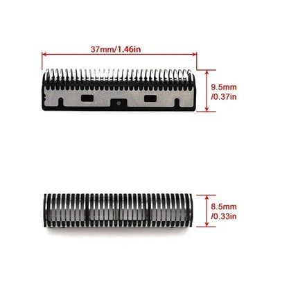 For Kemei KM-TX1 Electric Shaver Original High Quality Replacement Double Foiled Blade Net Cover Repair Accessories Wholesales