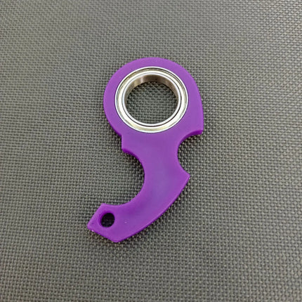 Fingertip Rotation Key Chains Decompression Spinner Anti-anxiety Bearing Lightning Hanging Key Rings for christmas birthday gift