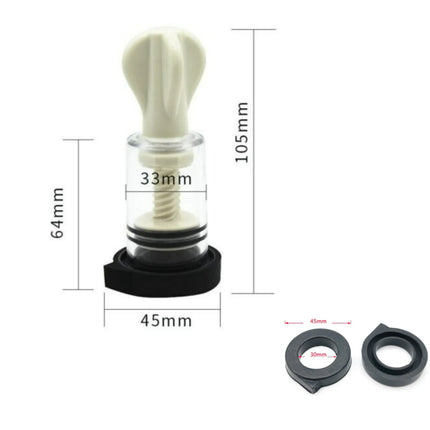 Sucker Pump Massager Electro Shock Nipple Clamps Sex Toys Electric Shock Vacuum Breast Enhancer Clitoris /Nipple Stimulation