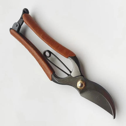 Portable Pruning Shears Garden Professional Pruning Scissors Handmade Forging Scissors Gardening Labor Saving Hand Tools