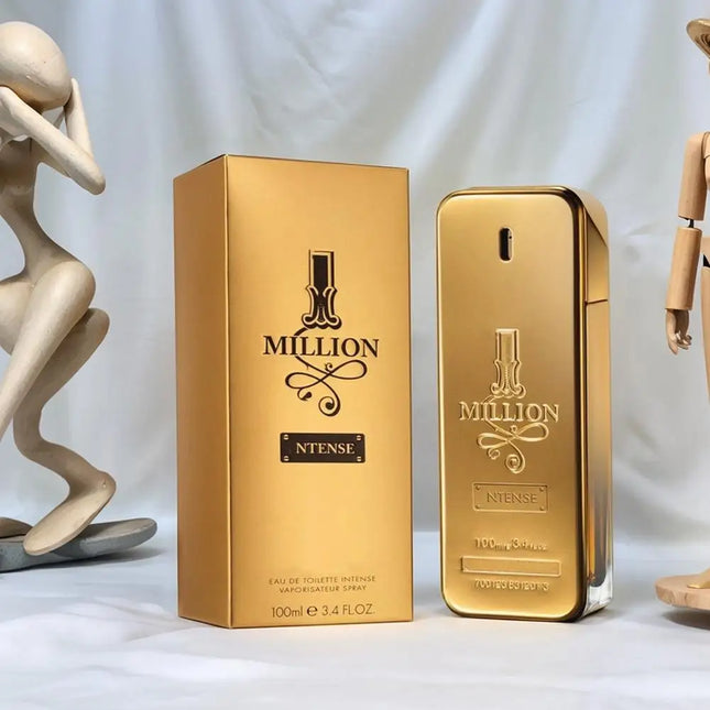 1 Million Perfume Man Gold One Million Men's Cologne Luxury Woody Fragrance Eau De Toilette Long Lasting Premium Perfume 100ml