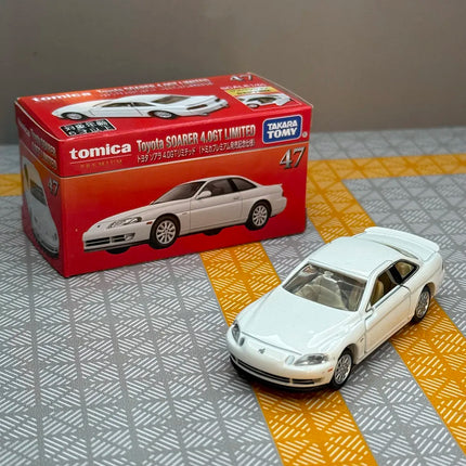 Takara Tomy Tomica Premium 47 Toyota Soarer 4.0GT Limited Alloy Car Diecast Model Replica Series Children Gifts Boy Toys
