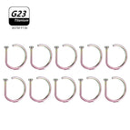 10 Pcs 1 / 18G 1.0X10mm