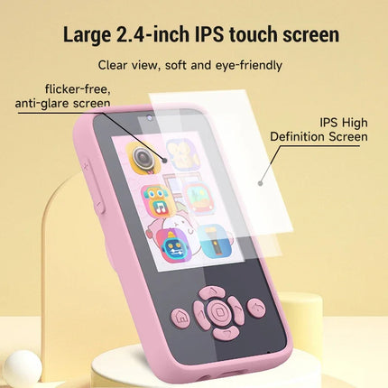 Children's Smartphone Camera Toys Cartoon Camera With Built-in Music Player And Games Kids Photographer Puzzle Smart Camera Toys