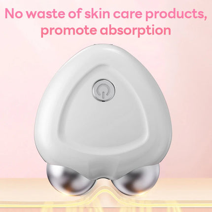 Microcurrent Face Lift Device Roller Mini Face Slimming Massager Portable EMS Delicate Contour Lifting Firming Facial Skin Gift