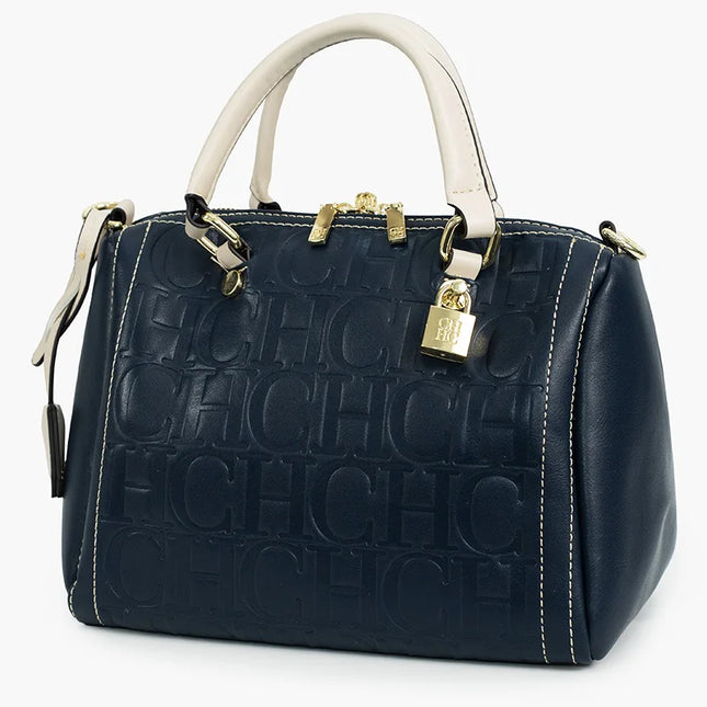 CH Letter Print Boston Crossbody Bag - Women Spring Summer Handbag 2025 / Sac CH Boston Bandoulière - Femme Printemps Été
