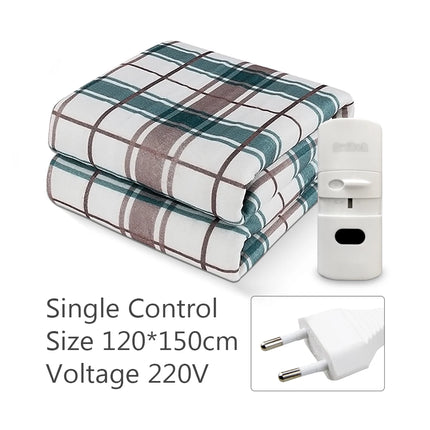 220V Electric Blanket Automatic Thermostat Electric Heating Blanket Body Warmer Thermal Mattress for Winter Home Office Use