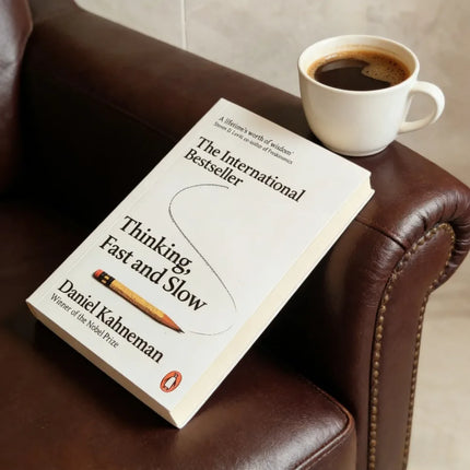 Thinking, Fast and Slow English Paperback Behavioral Economics Cognitive Psychology Rational Thinking Self Growth Guide Book