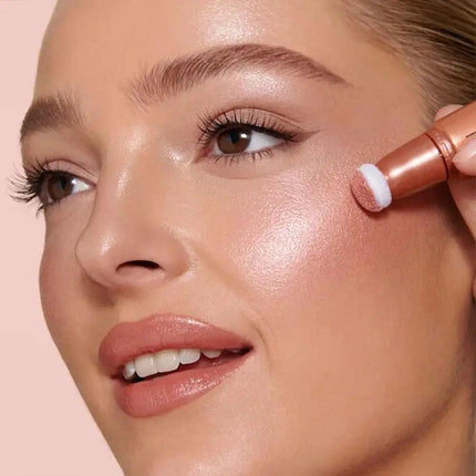 Liquid Highlight Shadow Pen Compact Skin-friendly Facial Contours Makeup Lasting Setting Honey Powder Soft Texture Beauty Tool