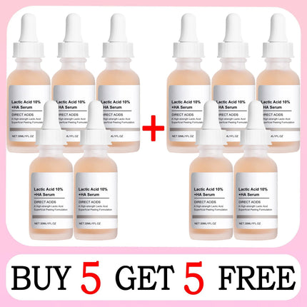 Remove Large Pores Serum Lactic Acid Facial Pore Shrinking Repairing Products Pore Minimizing Firming Smooth Korean Skin Care