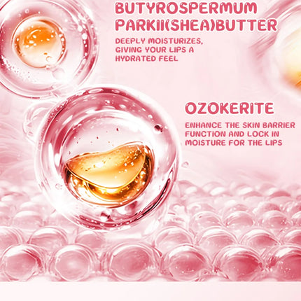 Tvlv Color Lip Gloss Lip Balm Lip Oil Three-In-One |   Autumn and Winter Essential Moisturizing Lip Care, Lip Wrinkle Reduction, Anti-Cracking, and Brightening