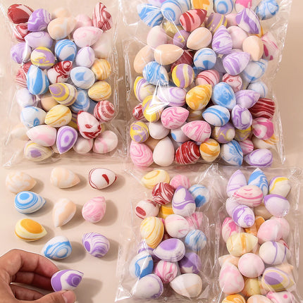 10/20/25/50/100PCS Cute Candy Makeup Sponges - Rainbow Blending Set for Foundation & Concealer, Girls Holiday Gift