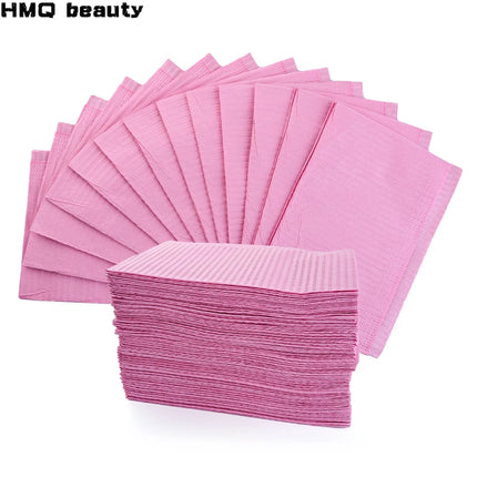 20/50Pcs Disposable Eyelash Clean Pad Mat Tattoo Cleaning Wipes Table Pad Waterproof Medical Paper Dental Bibs Cloths Salon Tool