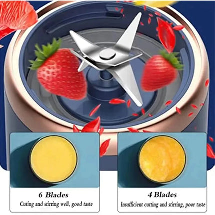 New 400ML Fruit Electric Juicer Food Milkshake Mixer Machine Portable Juicer Maker Double Cup Multifunction Household Blender
