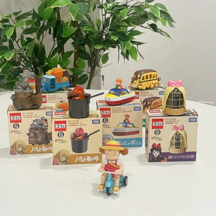 Takara Tomy Dream Tomica Ghibli Castle In The Sky Tigermos Spirited Away Unabara Electric Railway Porco Rosso Savoia S.21F Toys
